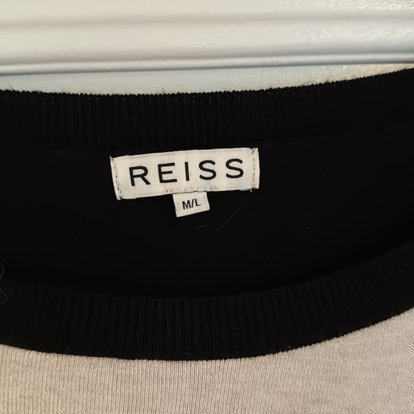 Reiss striped tunic sweater, sz M/L - Picture 2 of 6